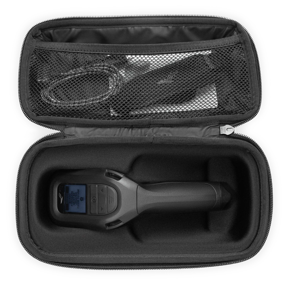 Lift hand controller case open